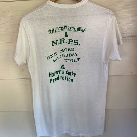 Extremely rare Grateful Dead tee NRPS thin worn & one of a kind Buffalo NY 1973 - Picture 3 of 16